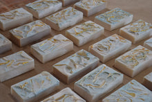 Load image into Gallery viewer, Abstract soaps white with light blue + 36 pcs